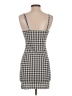 Shein Checkered-gingham Black Casual Dress Size 4 - photo 2