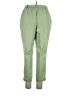 Blair 100% Polyester Solid Green Casual Pants Size 16W - photo 2