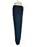 Ann Taylor 100% Polyester Solid Blue Track Pants Size L (tall) - photo 4