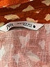 Zara Orange 3/4 Sleeve Blouse Size XS - photo 7