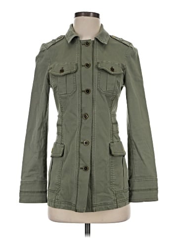 White House Black Market Trenchcoat (view 1)