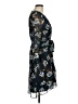 CAbi 100% Polyester Print Black Casual Dress Size M - photo 4