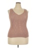 Unbranded 100% Polyester Brown Sweater Vest Size XXL - photo 1