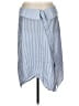 Zara Stripes Blue Casual Skirt Size L - photo 1