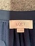 Ann Taylor LOFT Outlet Black Long Sleeve Blouse Size L - photo 7