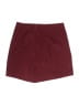 Shein Solid Burgundy Casual Skirt Size 2 - photo 2
