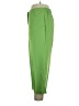 Blair 100% Polyester Solid Green Casual Pants Size 16 - photo 5