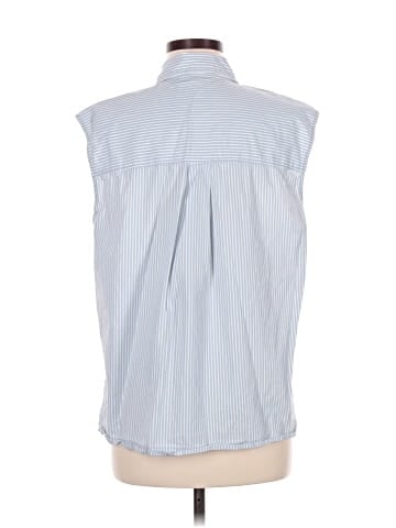 Banana Republic Factory Store Sleeveless Button-Down Shirt (view 2)