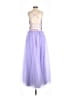 Unbranded 100% Polyester Purple Cocktail Dress Size 3 - photo 2