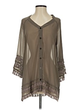 Love Stitch 3/4 Sleeve Blouse