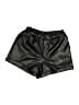 Forever 21 Metallic Black Shorts Size S - photo 1