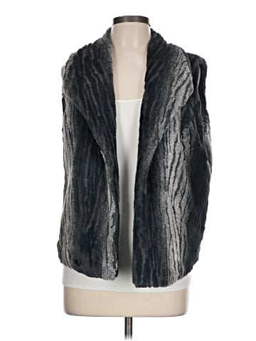 Tribal Faux Fur Vest (view 1)