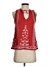 Akemi + Kin 100% Viscose Red Sleeveless Blouse Size S - photo 1