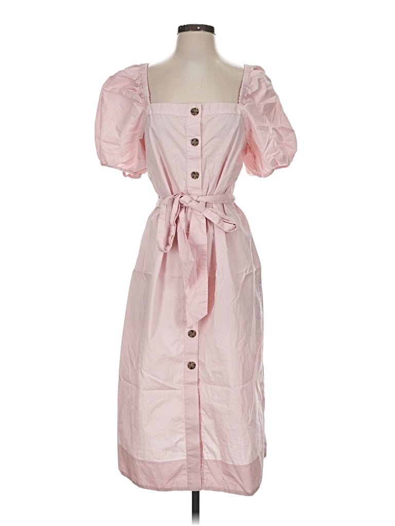 Pre-owned Jcrew Casual Dress In Pink
