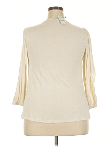Lane Bryant 3/4 Sleeve Top (view 2)