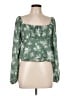 Altar'd State Green Long Sleeve Blouse Size L - photo 1
