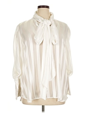 Gretchen Scott Designs 3/4 Sleeve Blouse (view 1)