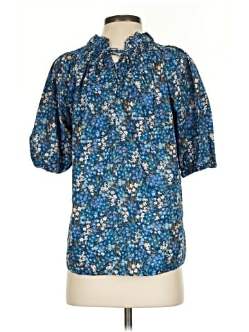 Liberty Art Fabrics for J.Crew Short Sleeve Blouse (view 2)