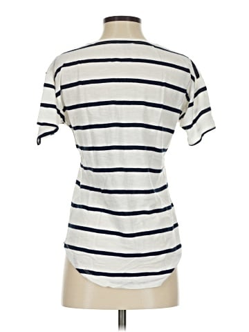 Madewell Whisper Cotton Crewneck Tee in Creston Stripe (view 2)