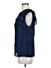 Elle 100% Polyester Blue Sleeveless Blouse Size M - photo 5
