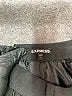 Express Solid Black Formal Skirt Size 4 - photo 5
