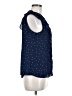 Elle 100% Polyester Blue Sleeveless Blouse Size M - photo 4