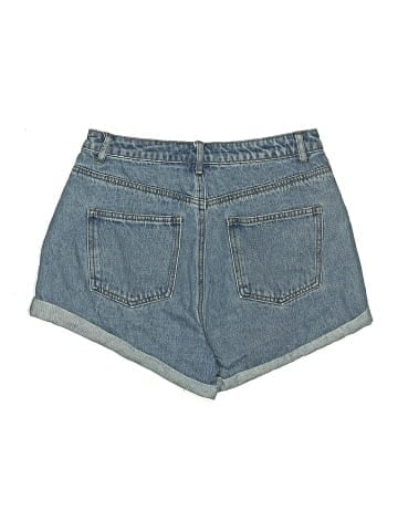 Missguided Denim Shorts (view 2)