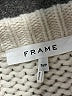 FRAME 100% Merino Extra Fine Wool Checkered-gingham Black Wool Pullover Sweater Size S - photo 7