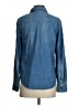 J.Crew 100% Cotton Blue Long Sleeve Button-Down Shirt Size 4 - photo 2