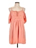 Just Fab Orange Casual Dress Size L - photo 1