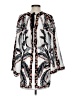 Shein Print Gray Casual Dress Size 4 - photo 2