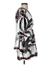 Shein Print Gray Casual Dress Size 4 - photo 4