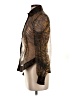 Ganni Animal Print Brown Long Sleeve Blouse Size S (estimated) - photo 5