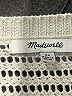 Madewell 100% Cotton Ivory Northshore Pullover Sweater Size XS - photo 7