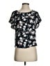 Banana Republic 100% Polyester Black Short Sleeve Blouse Size XS - photo 1