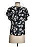 Banana Republic 100% Polyester Black Short Sleeve Blouse Size XS - photo 2