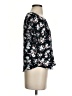 Banana Republic 100% Polyester Black Short Sleeve Blouse Size XS - photo 4