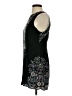 Ecote 100% Rayon Paisley Black Cocktail Dress Size S - photo 5