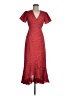 ava. Hearts Red Casual Dress Size 6 - photo 1