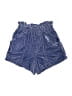 Free People Metallic Blue Shorts Size XS - photo 1