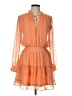 NSR Orange Casual Dress Size L - photo 1