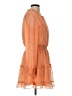 NSR Orange Casual Dress Size L - photo 4