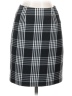 Petite Sophisticate Plaid Black Formal Skirt Size 0 (petite) - photo 1