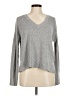 Double Zero Metallic Gray Pullover Sweater Size M - photo 1