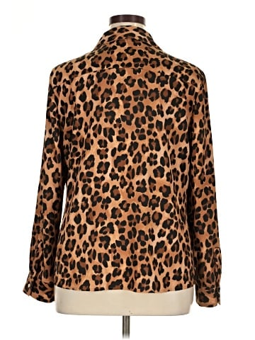 Dana Buchman Long Sleeve Blouse (view 2)