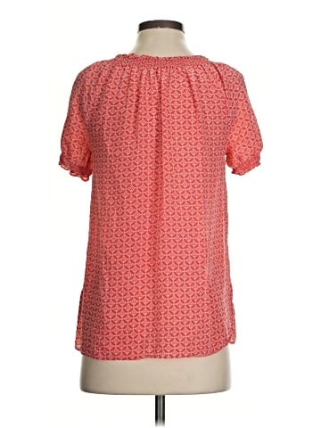 Joie Short Sleeve Silk Top (view 2)
