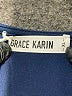 Grace Karin Solid Blue Casual Dress Size XL - photo 7