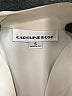 Caroline Rose 100% Polyester Ivory Coat Size S - photo 6