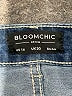 BLOOMCHIC Solid Blue Jeans Size 16 - photo 4