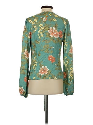 Majorelle Long Sleeve Blouse (view 2)